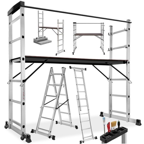 Aluminum multi purpose ladder - multi-purpose,