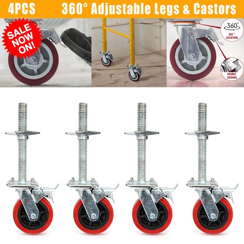 Alloy tower adjustable legs - tower,