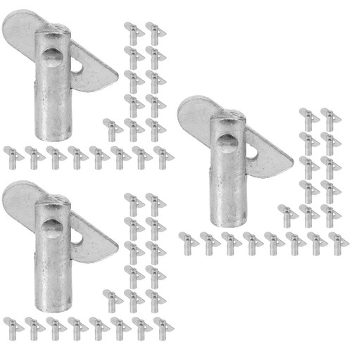 Silver steel scaffolding - silver,