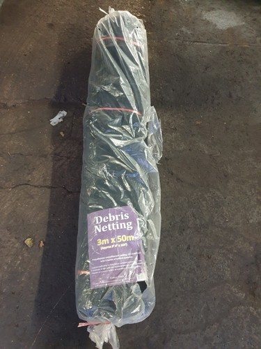 Black debris netting - black,