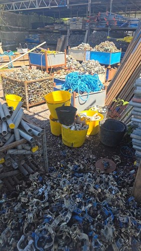 Mixed scaffolding tube - mixed,