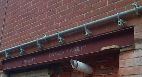 Brick brace safety system - brace,