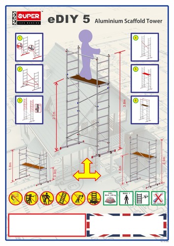 Home use diy aluminium - 5m,